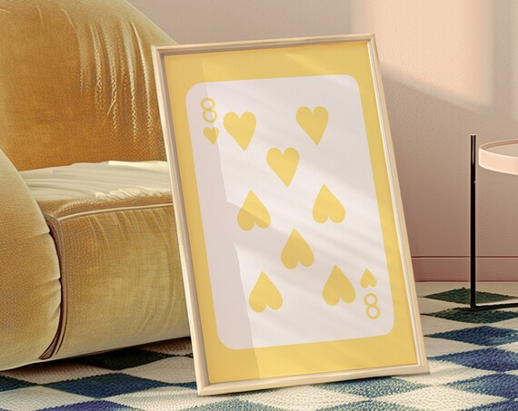 Yellow Wall Art Prints Teen Girl Posters Trendy Decor Dorm