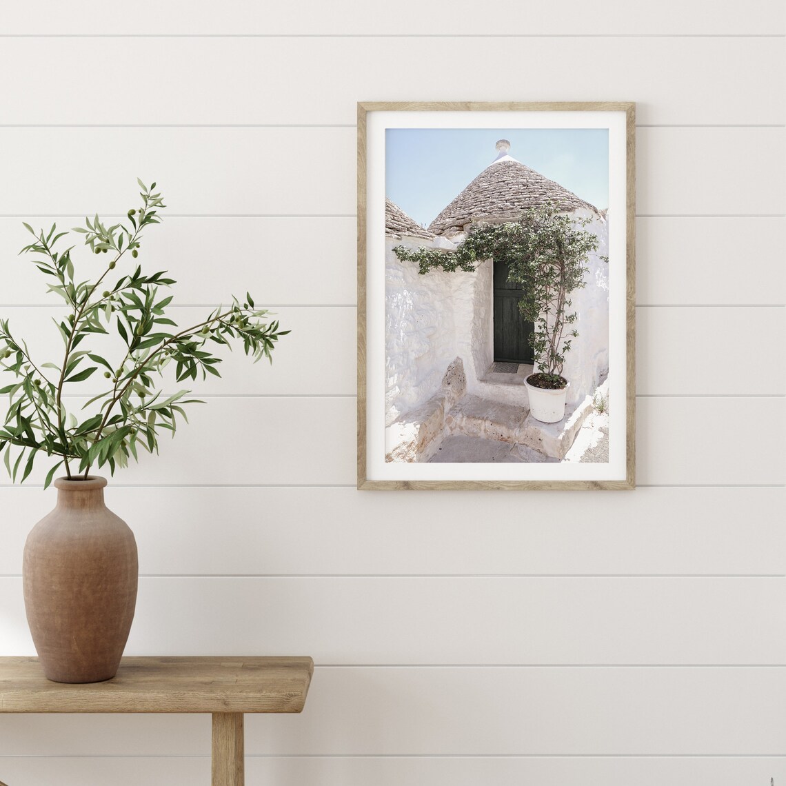 Alberobello Trulli Italy Travel Poster, Puglia - Image 2