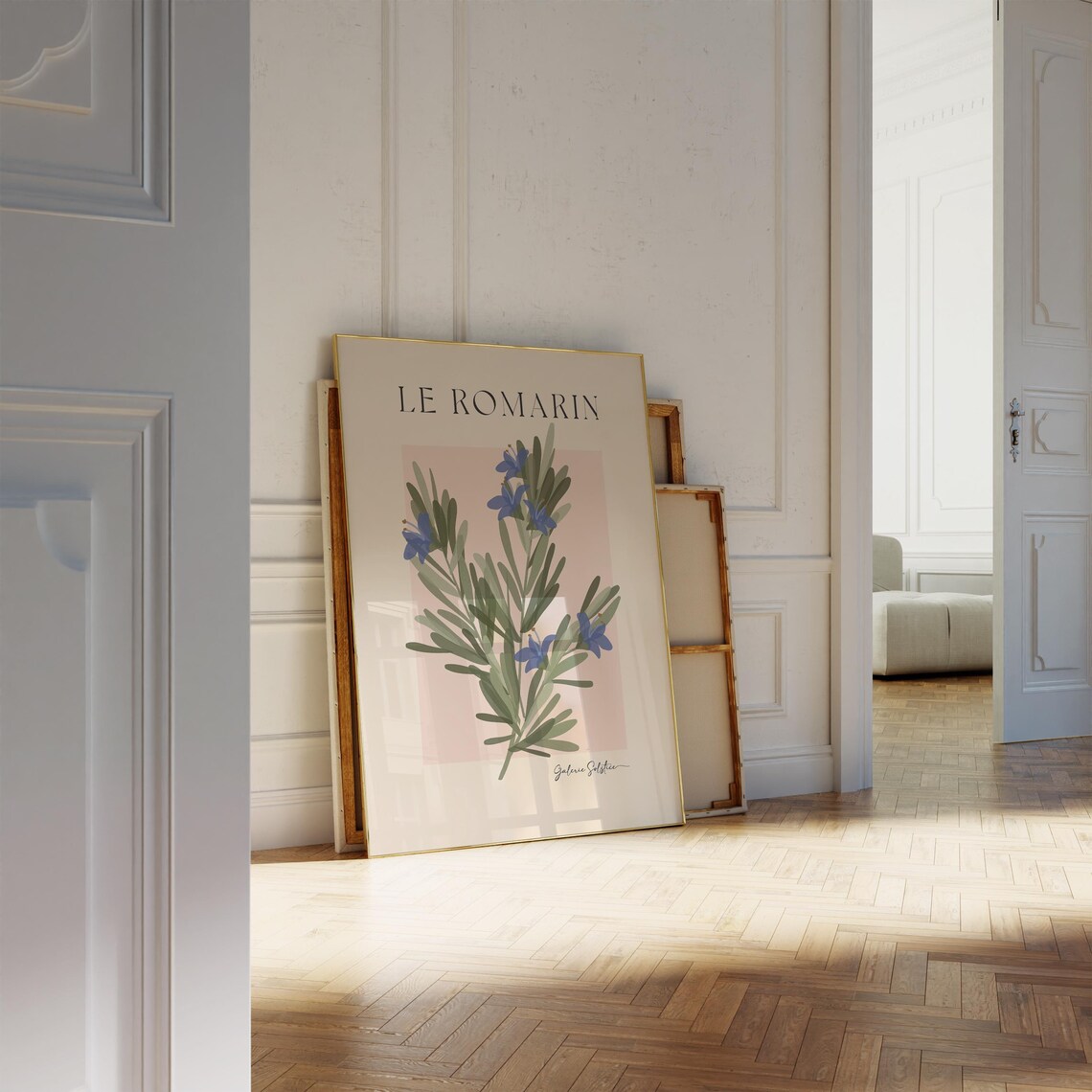 Rosemary Print, French Kitchen Botanical Art - Image 2