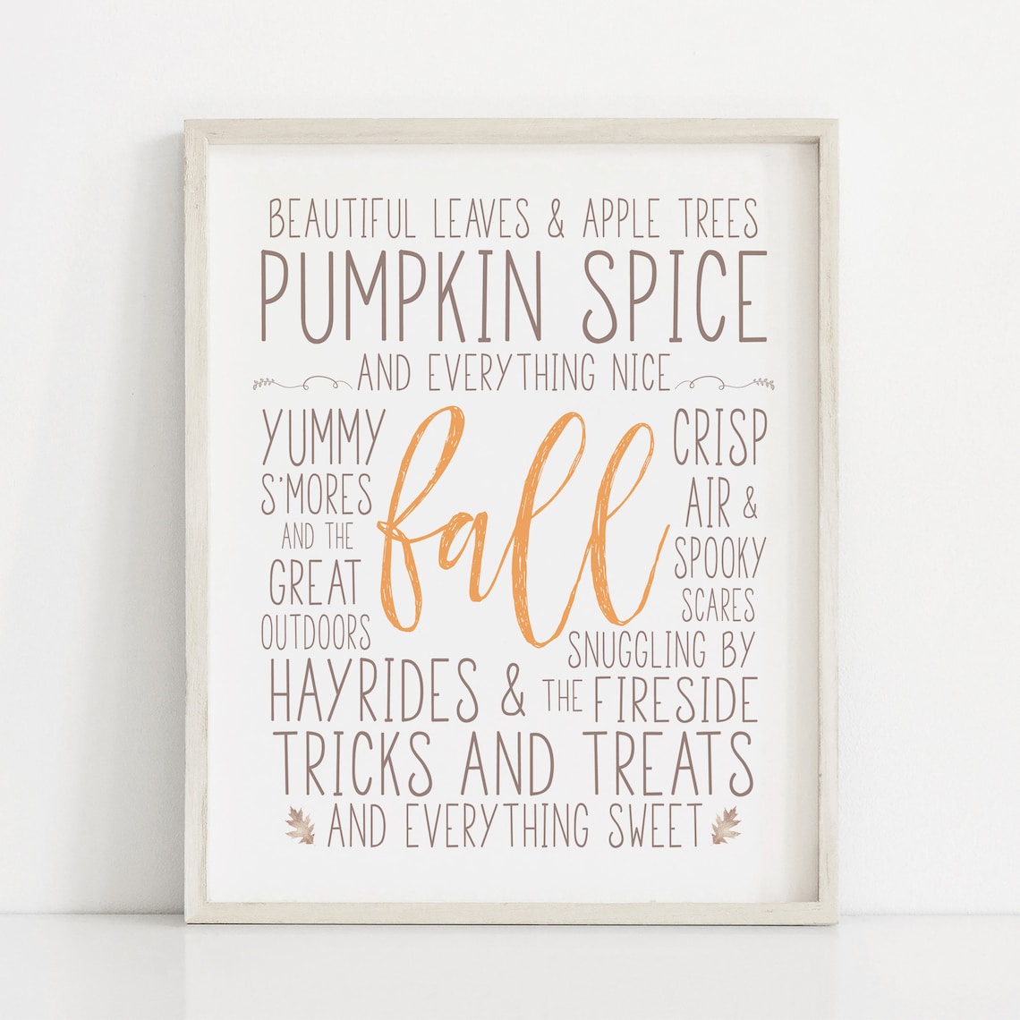 Fall Favorites Autumn Seasonal Farmhouse Art Print - Image 5