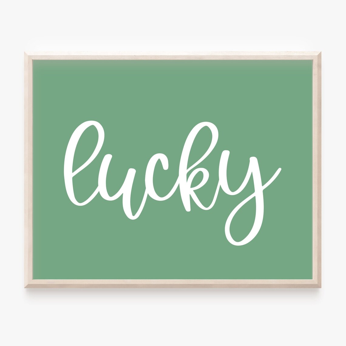 Lucky St. Patrick's Day Seasonal Art Print - Image 5
