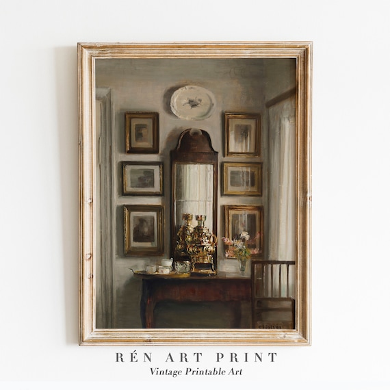 Still Life Painting, French Country Vintage Poster