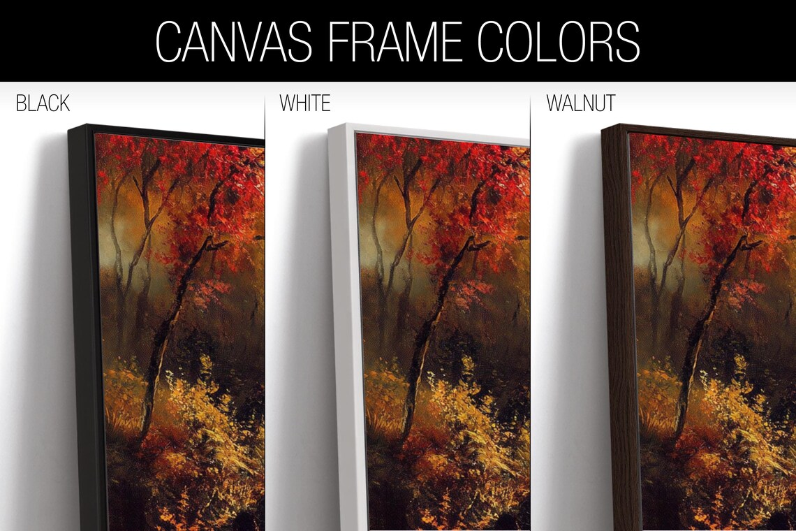 Panoramic Fall Landscape, Thomas Kinkade-Inspired Art Print - Image 2