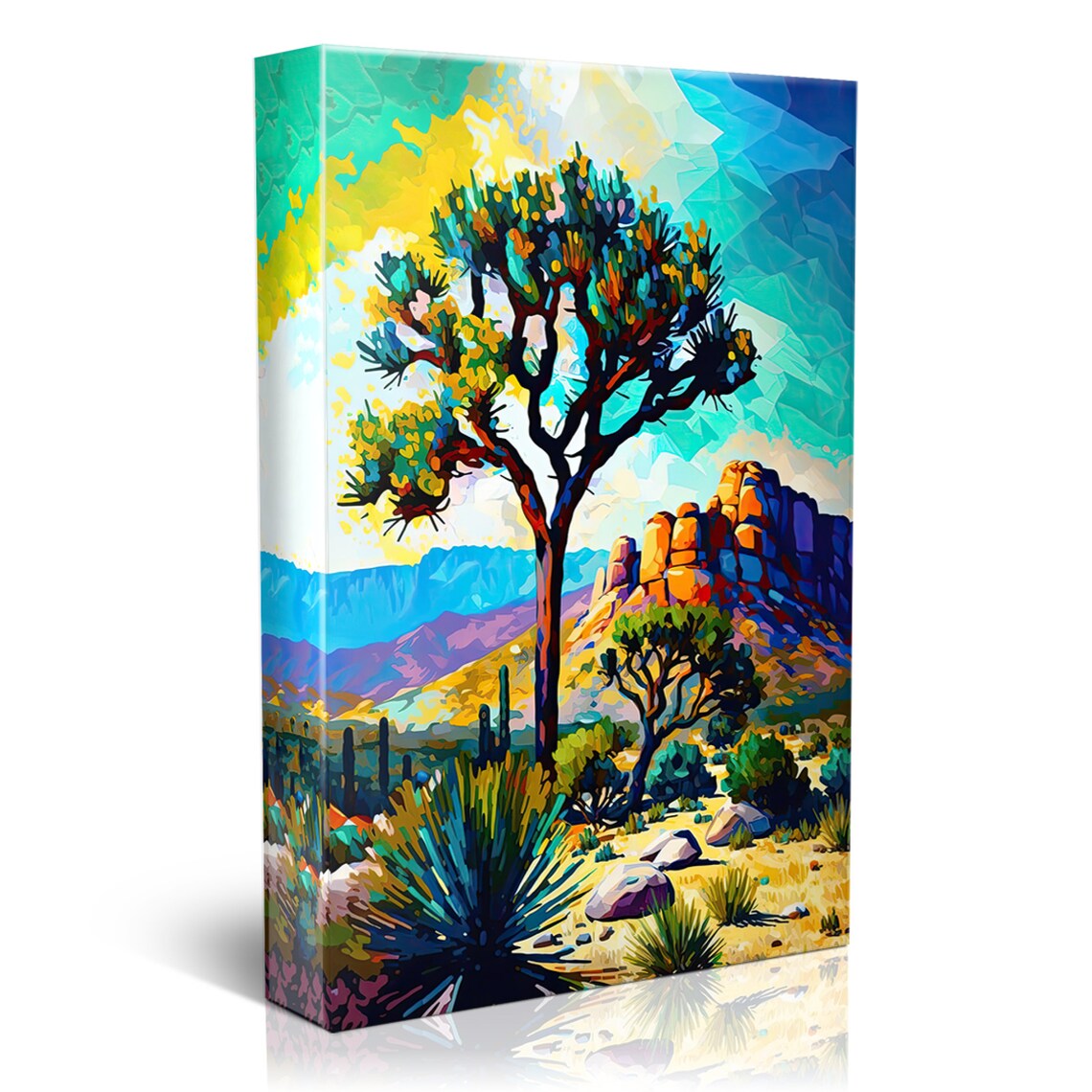 Joshua Tree National Park, Southwest Landscape Art Print - Image 4