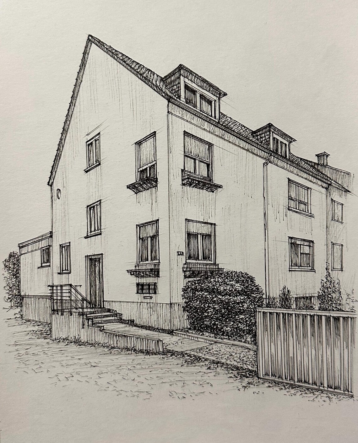 Custom Home Illustrations, Personalized House Portraits - Image 2