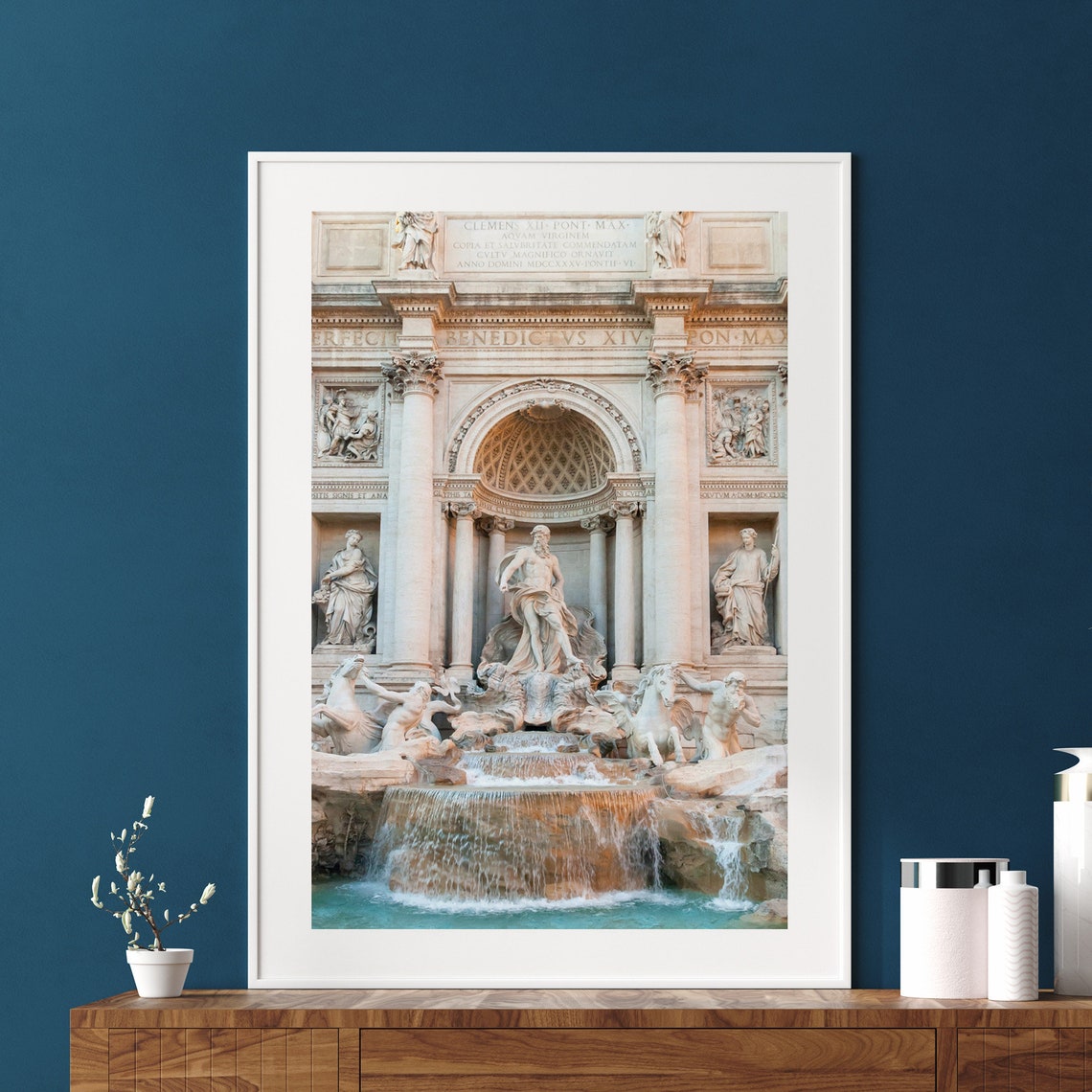 Italy Print Fontana Di Trevi Rome Italy Photo Rome Home Decor Italy Photography Wall Art Italy Wall Decor Italy Poster
