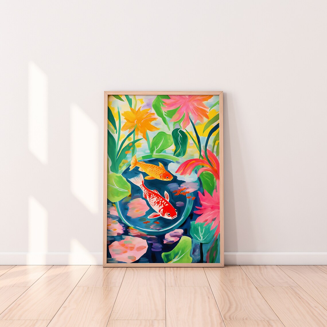 Matisse Goldfish Art Print, Vibrant Wall Decor - Image 3