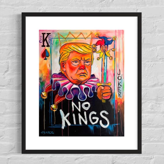 No Kings Art Print By Carlie Pearce