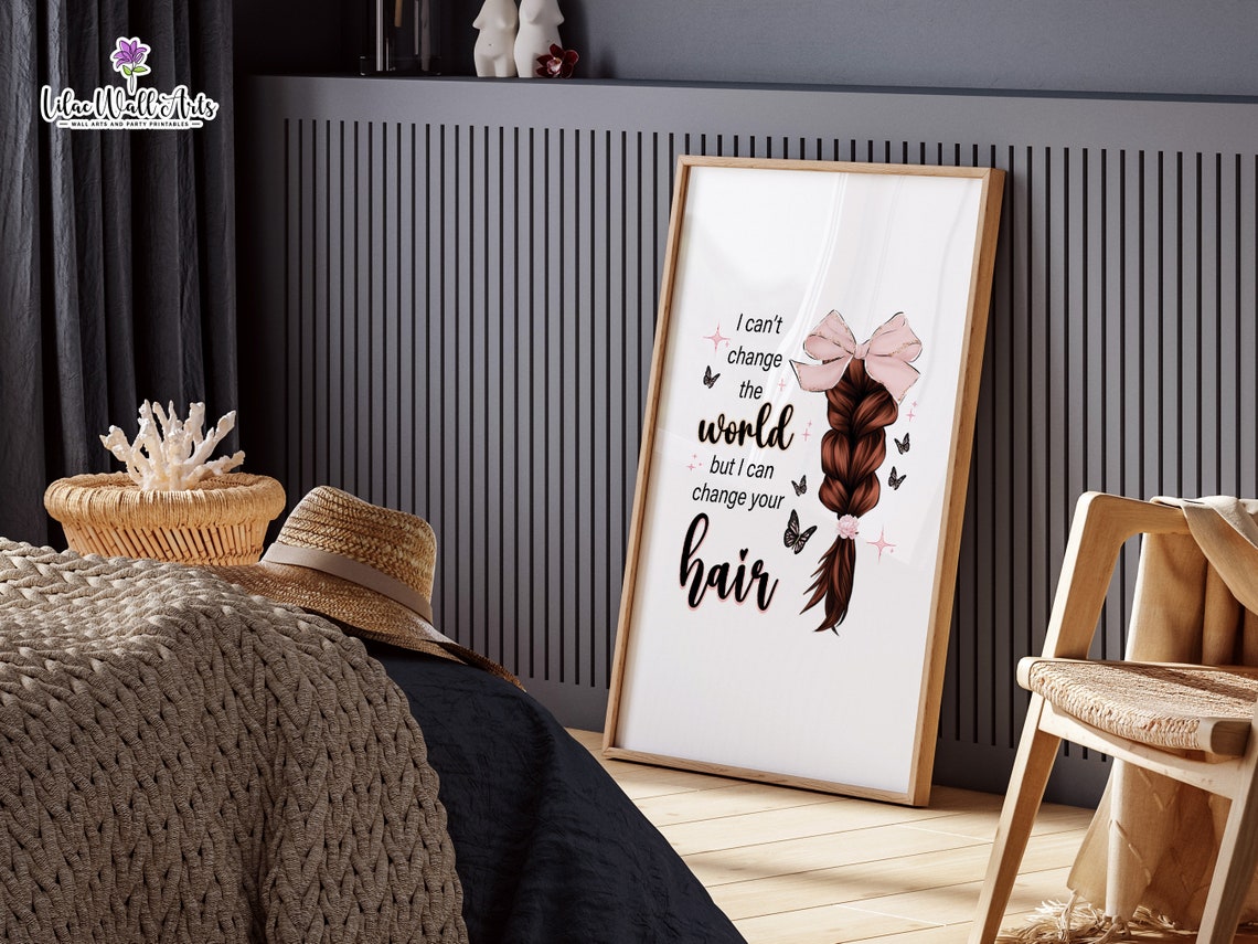 Hair Stylist Gift Hairdresser Gift Hair Quotes Hair Salon Wall Art Hair Salon Signs Hair Salon Dcor Hair Salon Art Hair Business - Image 4