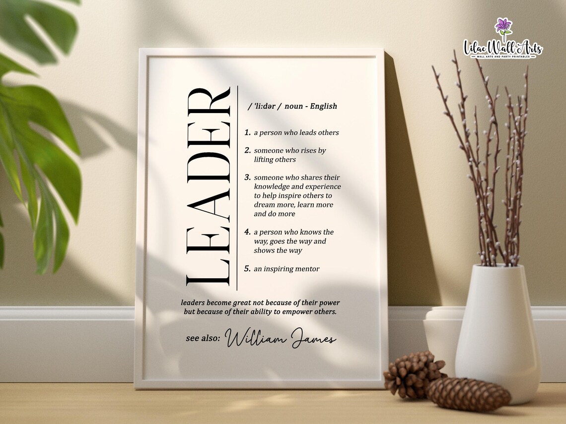Personalized Gift For Boss, Thank You Art Print - Image 3