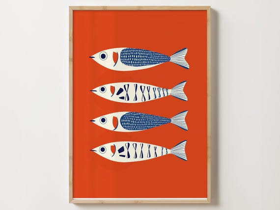 Fish Print Fish Art Animal Art Print Wall Art Print Wall Art Fish Print Fish Wall Art Fish 9