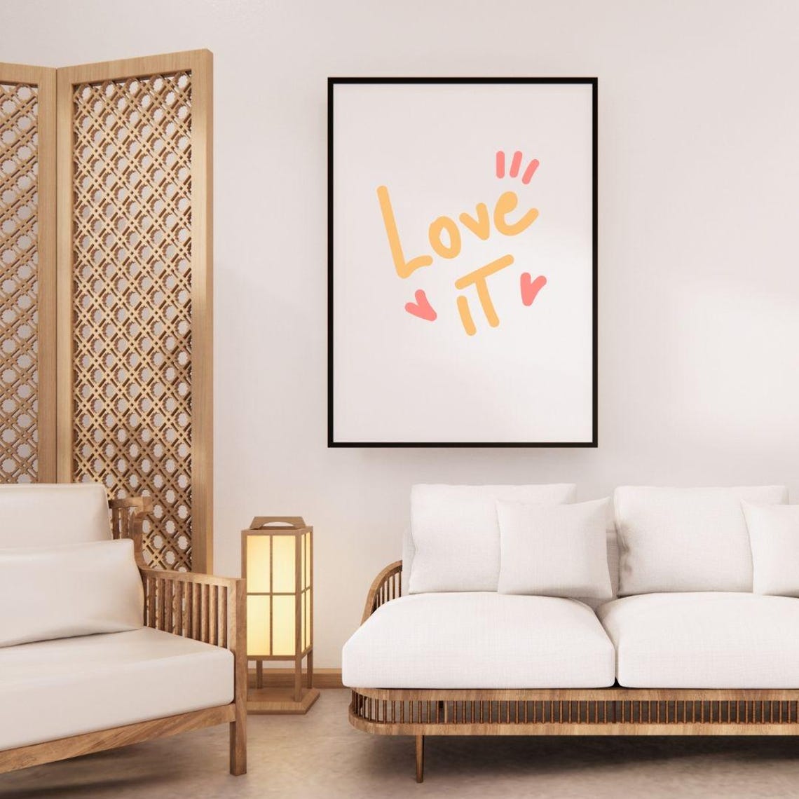 Love It Wall Art Room Decor Motivational Trendy Prints Wall Home Decorprintable Art - Image 2