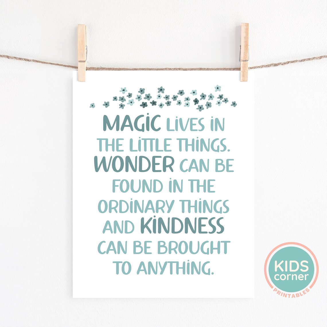 Magic Lives in the Little Things Art Print - Image 2