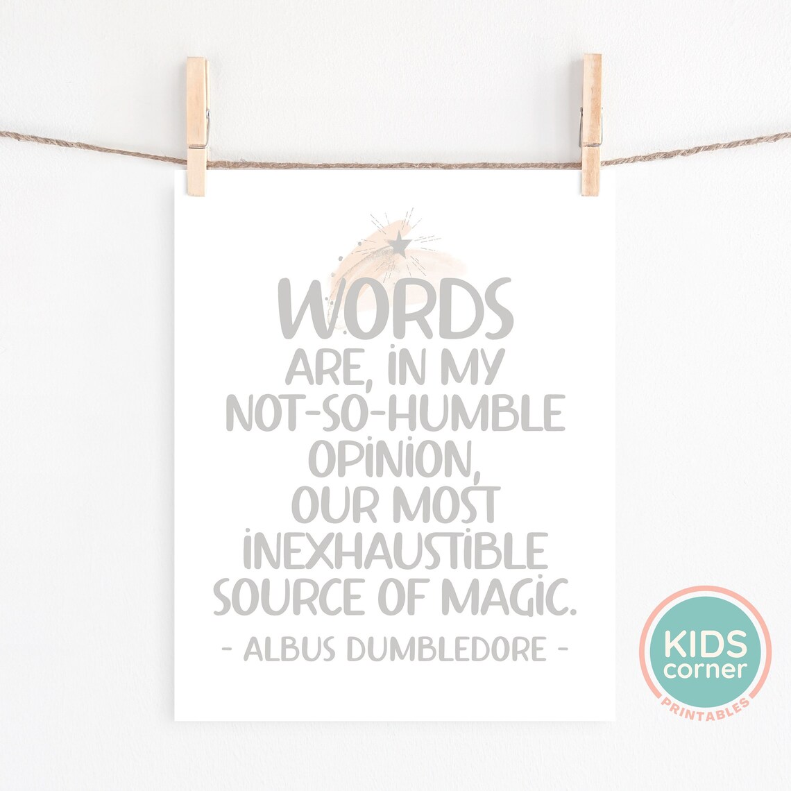 Words Are In My Not So Humble Opinion Art Print - Image 2