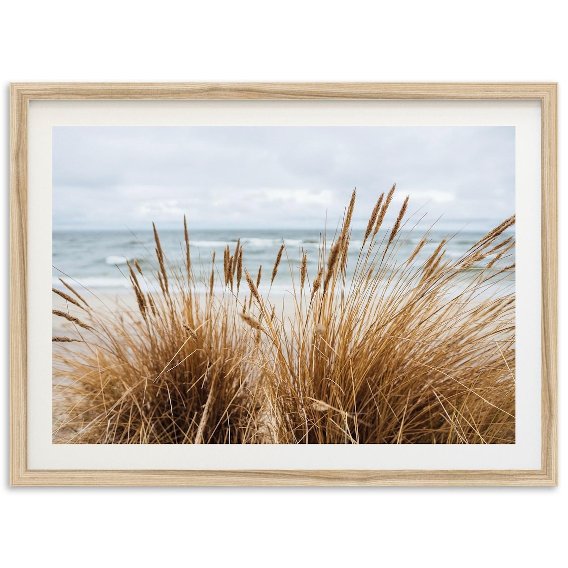 Boho Beach Ocean Art Print, Home Wall Decor