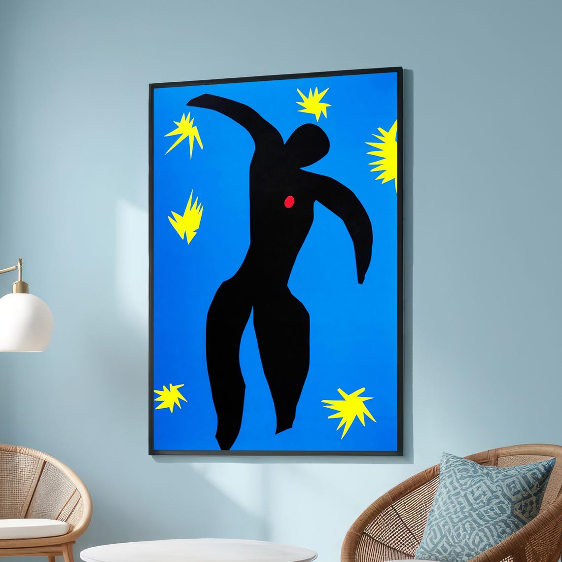 Henri Matisse Icarus Jazz Series Cutout Art Poster Modern Decor
