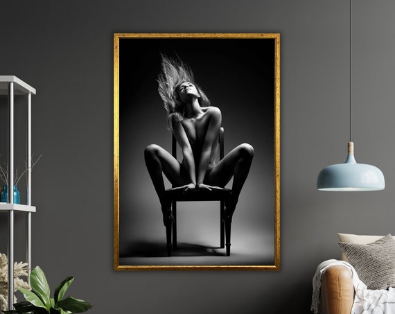 Nude Elegance Art Contemporary Wall Decor Figure Painting Modern Art Print Minimalist Nude Home Decor Gift