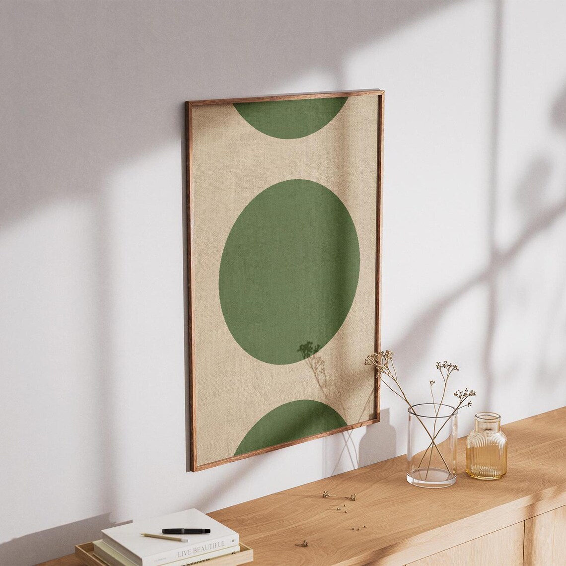 Minimal Wall Art, Boho Living Room Decor - Image 5