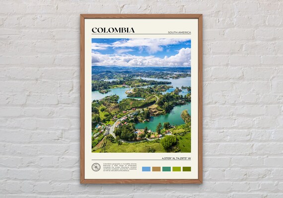 Colombia Photo Print, South America Wall Art