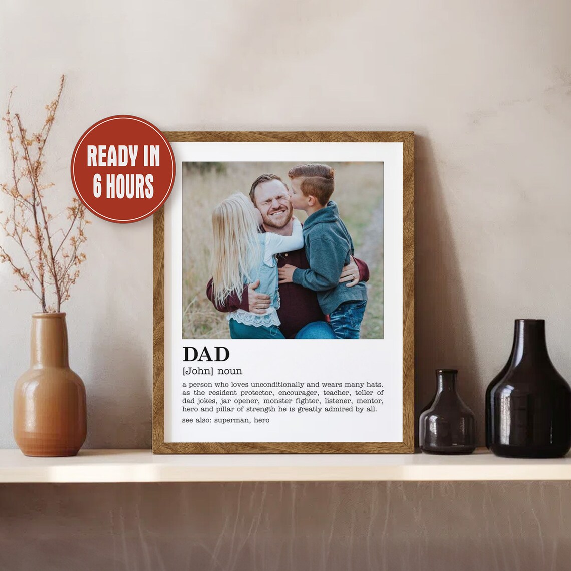 Personalized Dad Definition, Father's Day Gift - Image 2