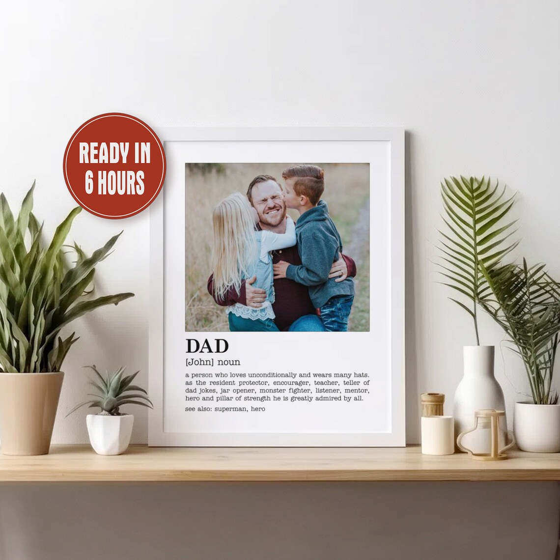 Personalized Dad Definition, Father's Day Gift - Image 4