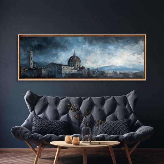 Dramatic Sky Over Duomo Of Florence