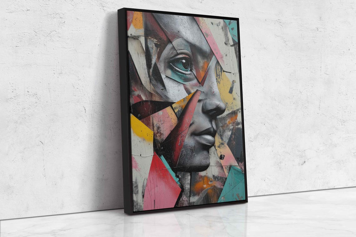 Intricate Street Art, Abstract Forms - Image 4