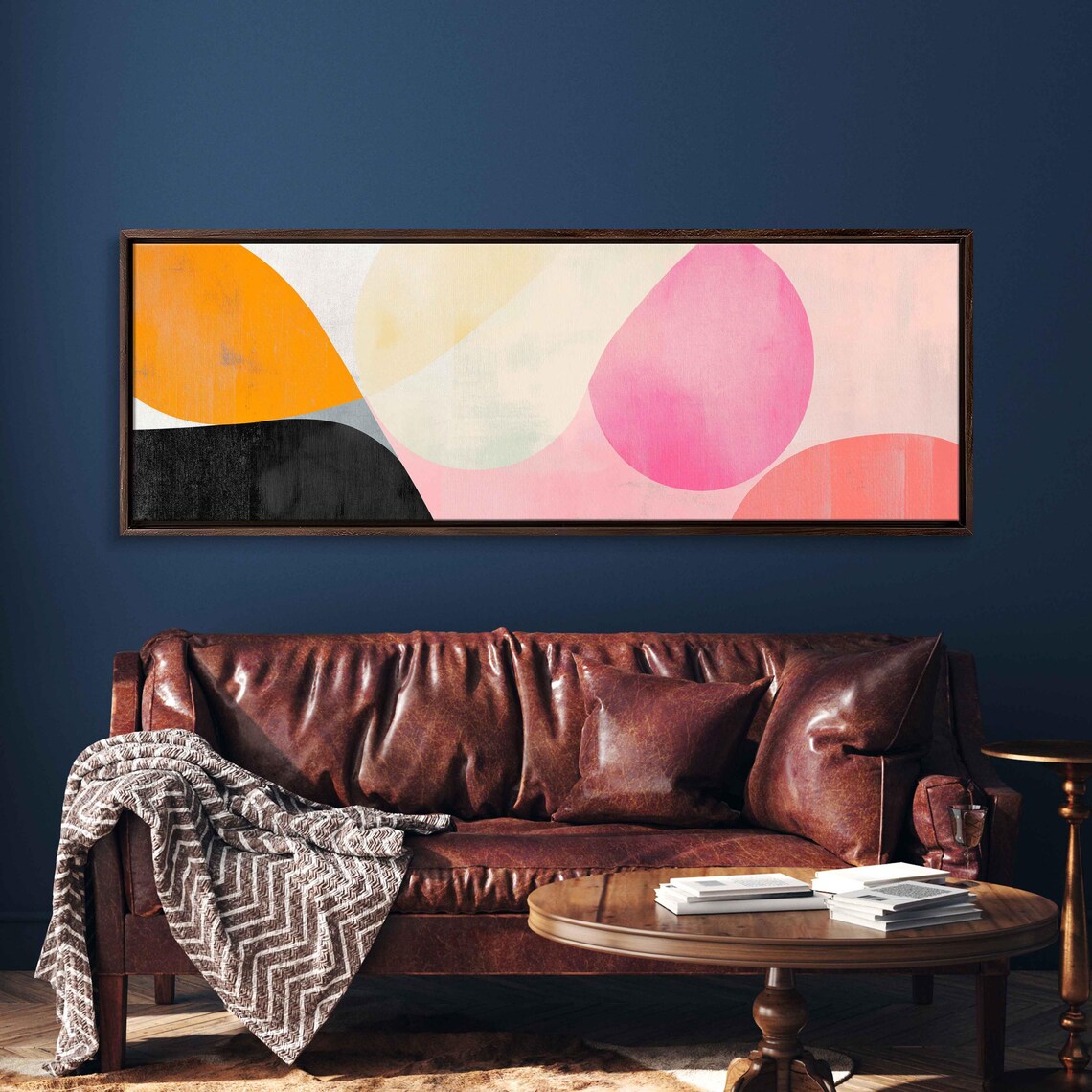 Peaceful Abstract Composition, Simple Shapes