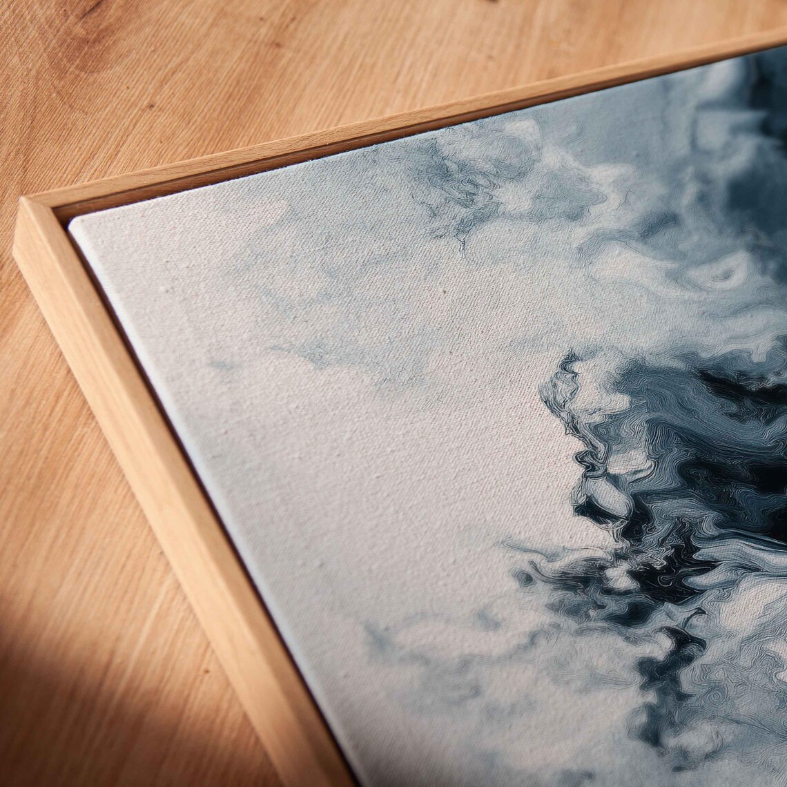 Modern Abstract Painting, Light And Shadow - Image 2