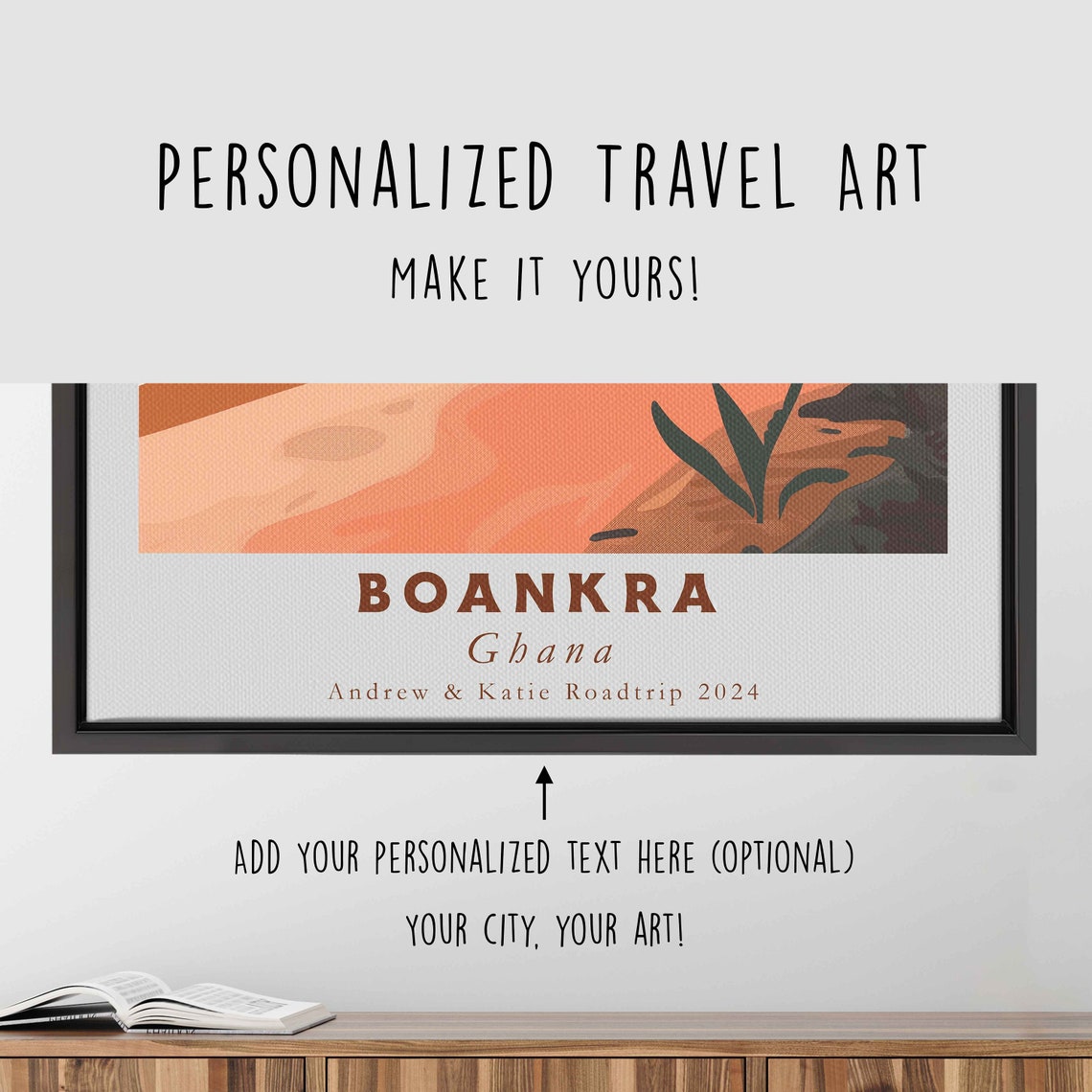 Boankra Ghana Beach Sunset With Palm Trees Ocean View Poster - Image 4