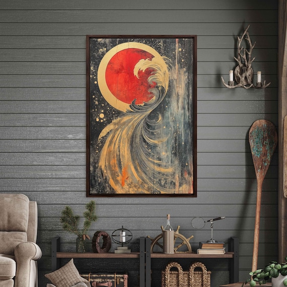 Surreal Swirling Aurora Magic, Whimsical Design