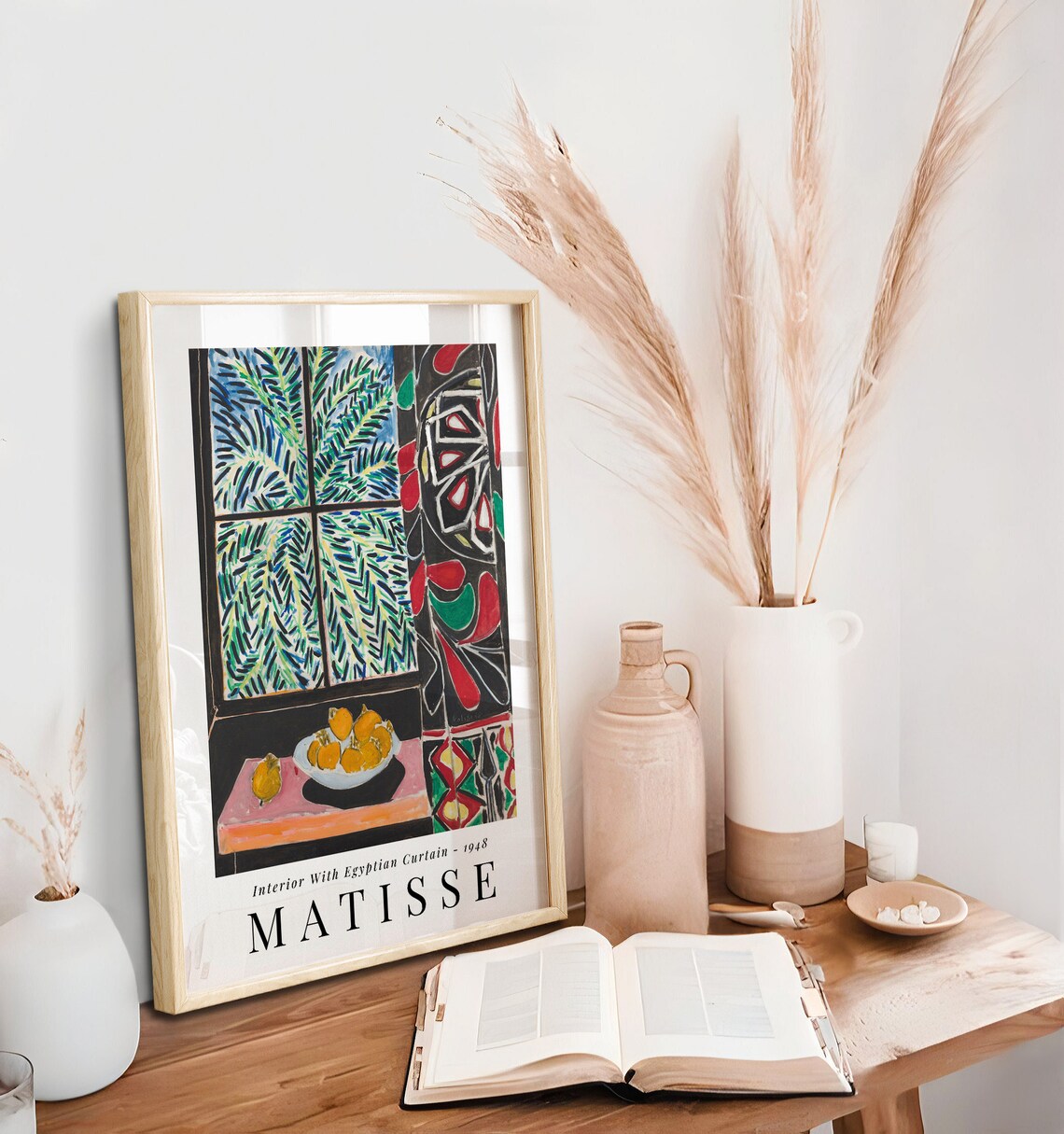 Matisse-Inspired Abstract Art Print, Modern Decor - Image 2