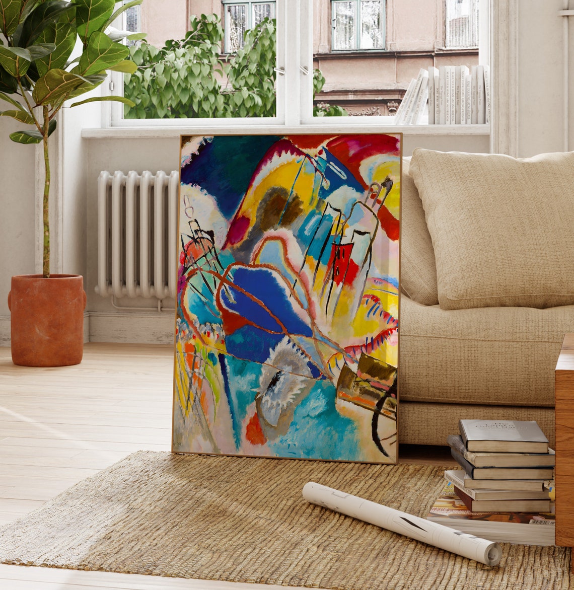 Wassily Kandinsky Improvisation 30 Vibrant Abstract Art Poster - Image 3