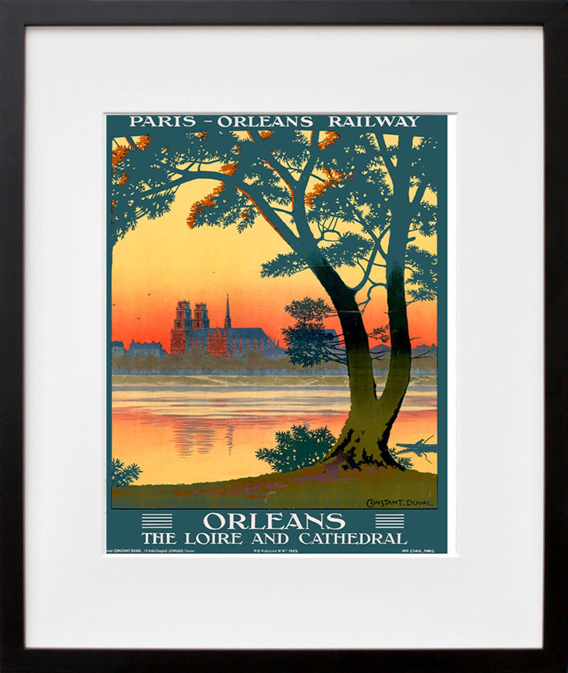 French Travel Poster, France Art Print Decor - Image 2