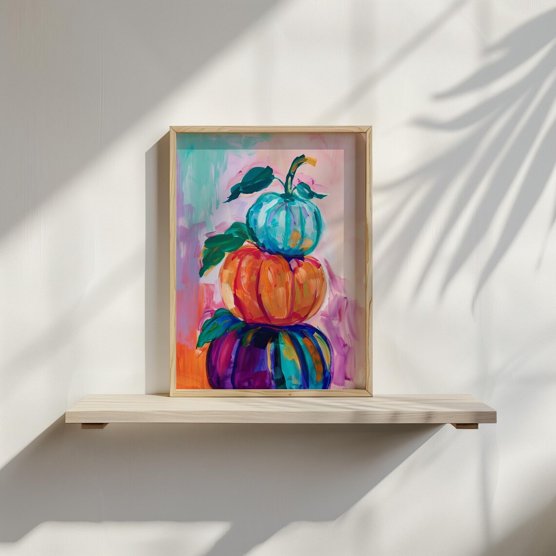 Maximalist Pumpkin Halloween Wall Art Print - Image 3