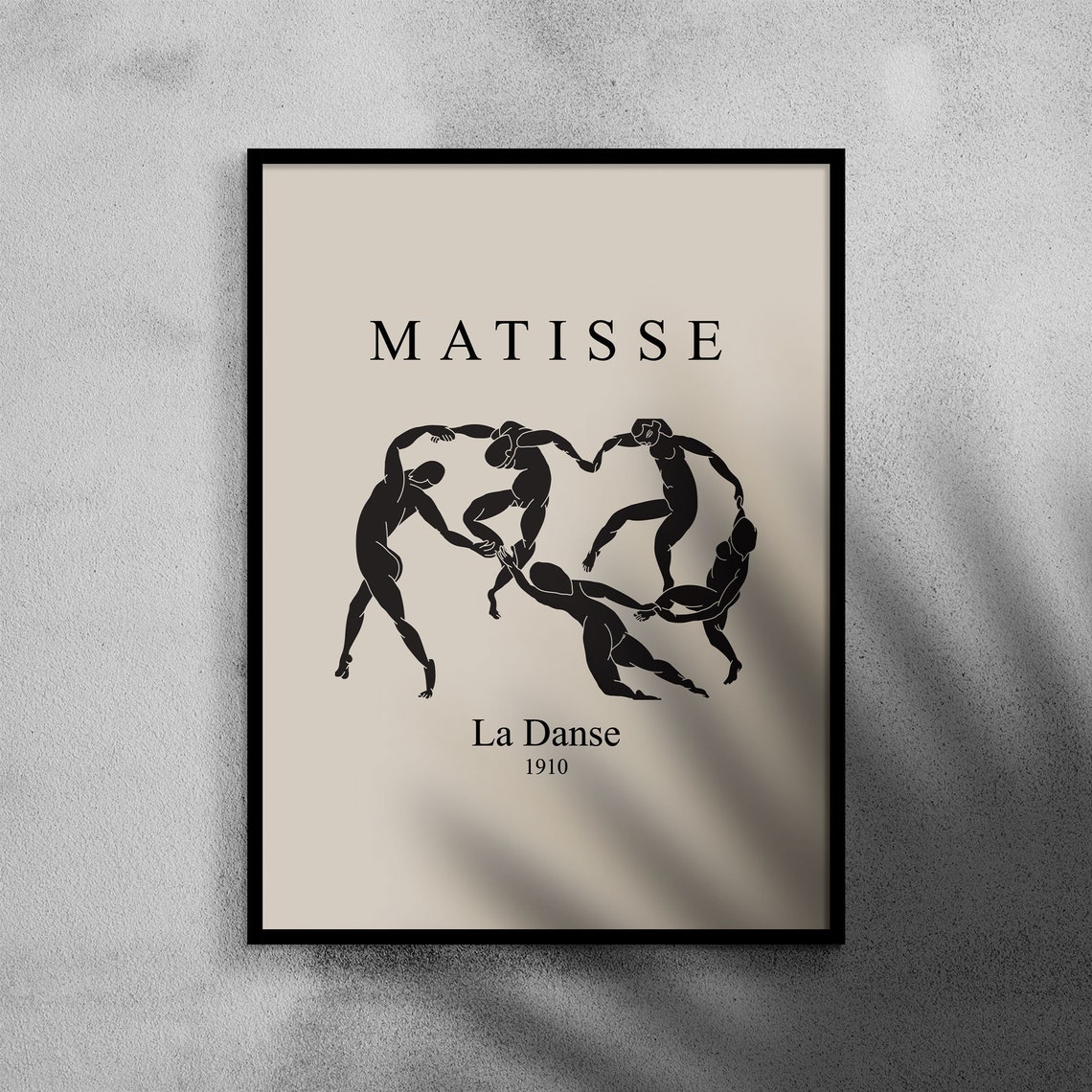 Famous Henri Matisse La Danse 1910 Dancing Circle Line Art Poster - Image 3