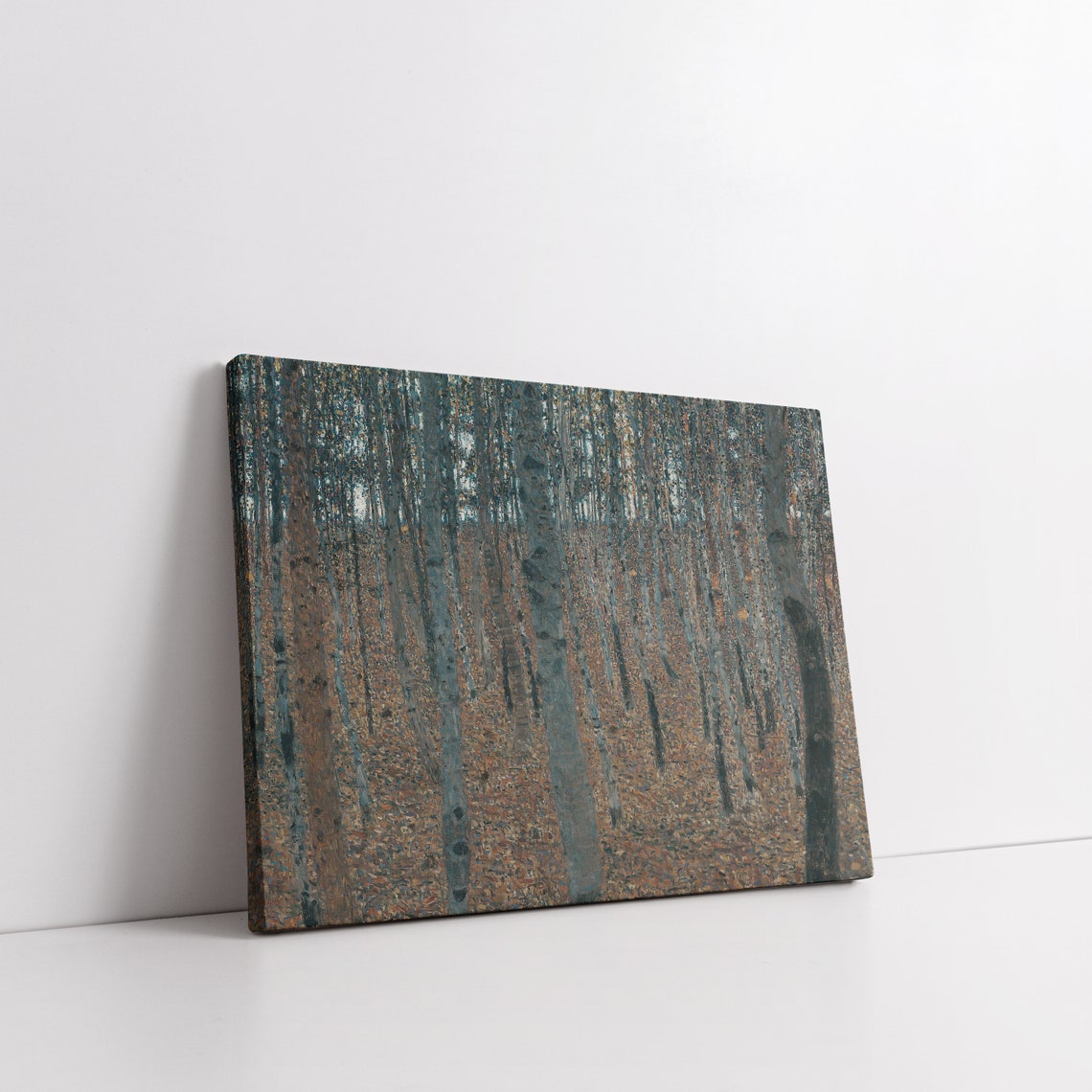 Gustav Klimt Beech Forest Moody Autumn Oil Painting Wall Art - Image 5