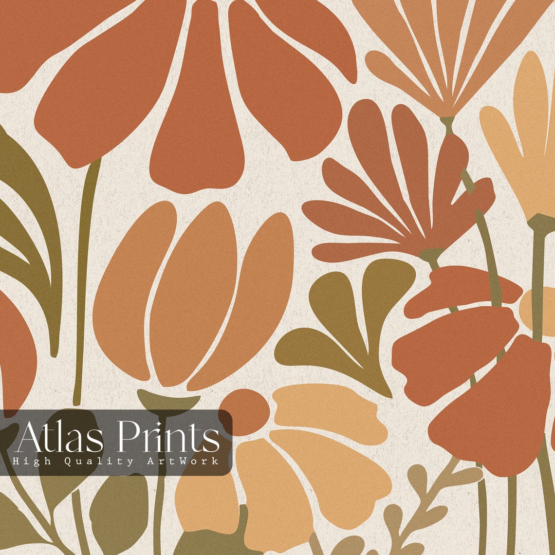 Munich Flower Market Retro Botanical Archive Floral Wall Poster - Image 5