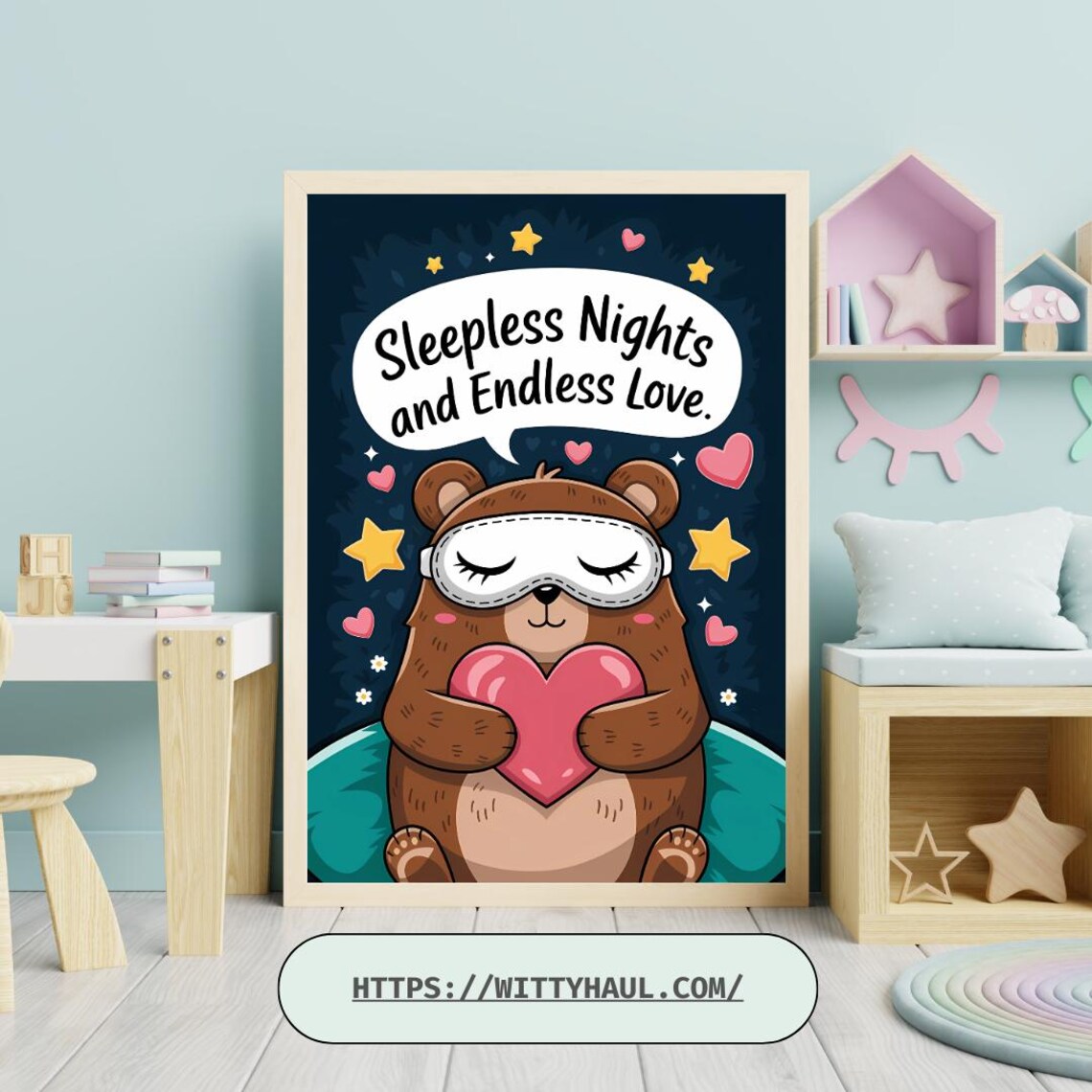 Baby Nursery Funny Room Decor, Cute Prints - Image 6