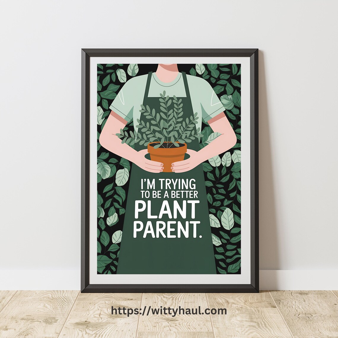 Vegan Poster, Environmental Wall Art Print