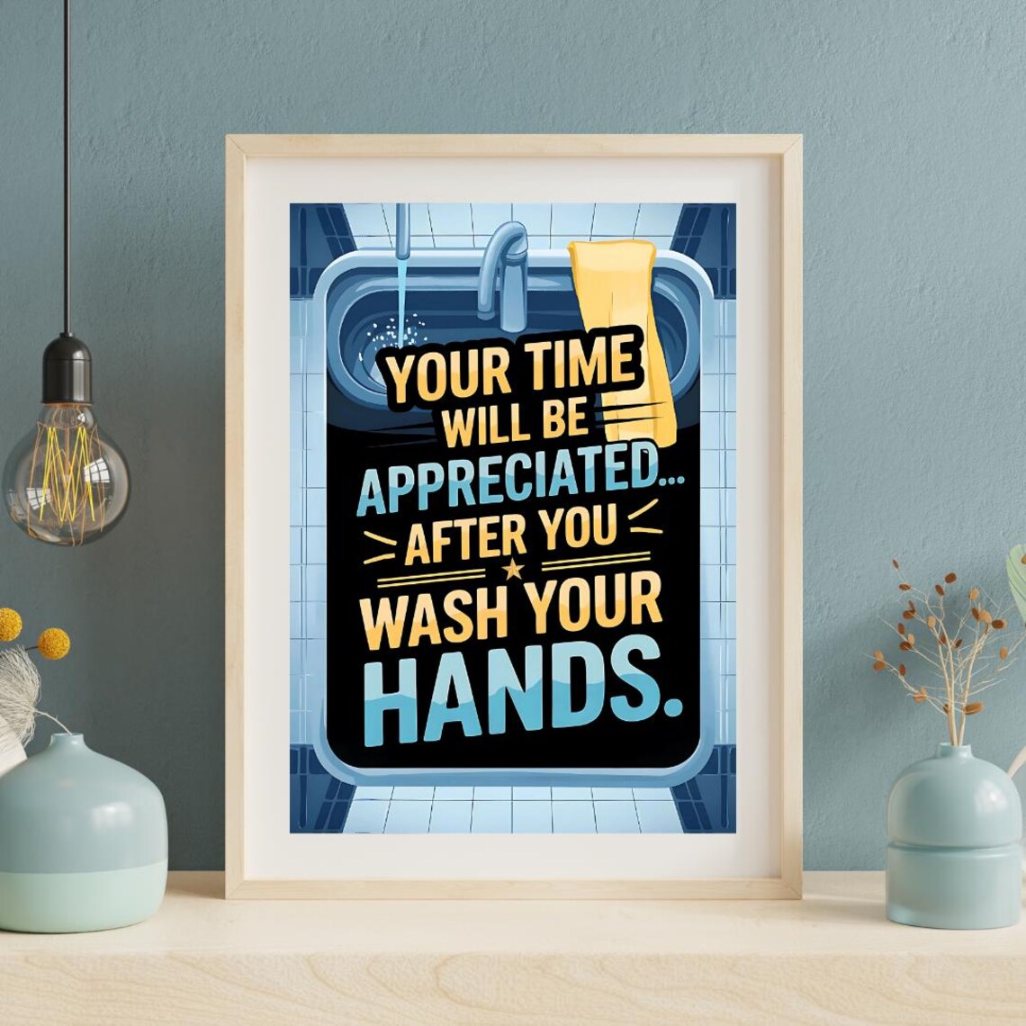 Funny Bathroom Toilet Humor Decor Art Print - Image 2