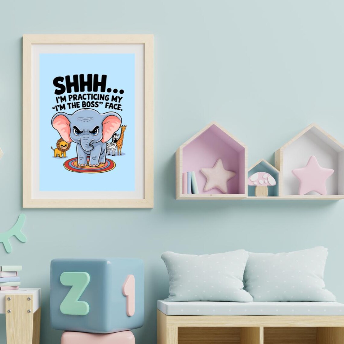 Baby Nursery Art Prints, Funny Humorous Decor - Image 2