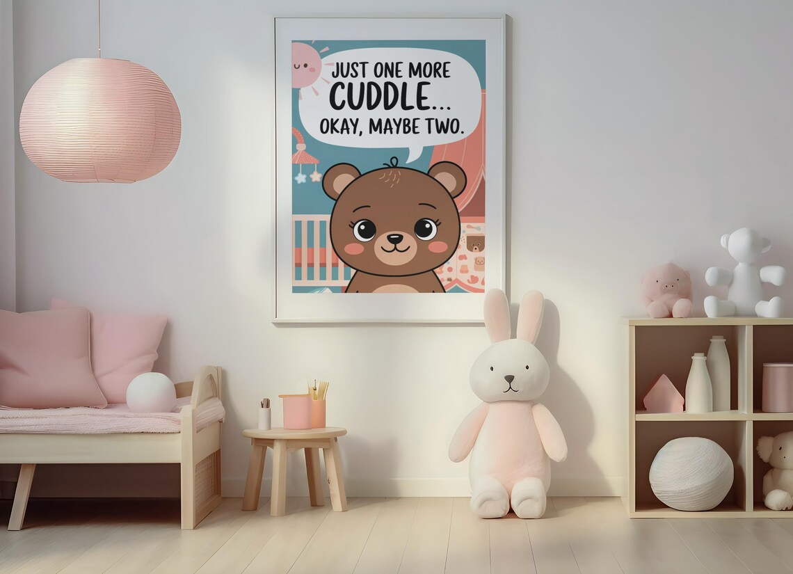 Baby Room Wall Art, Funny Gift for New Parents - Image 4