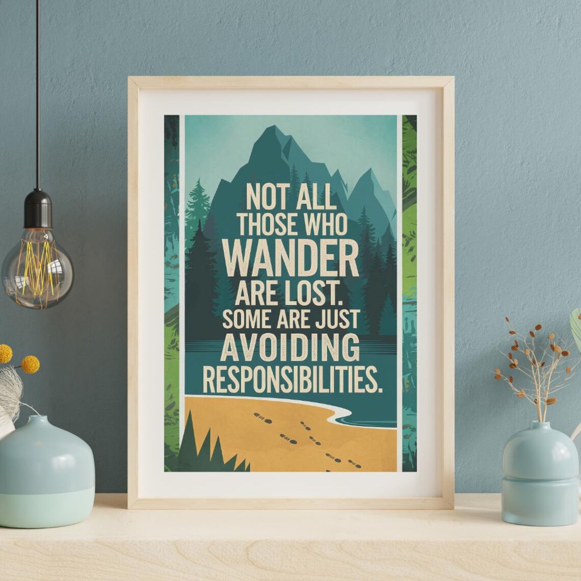 Funny Bathroom Print, Toilet Humor Quote - Image 3