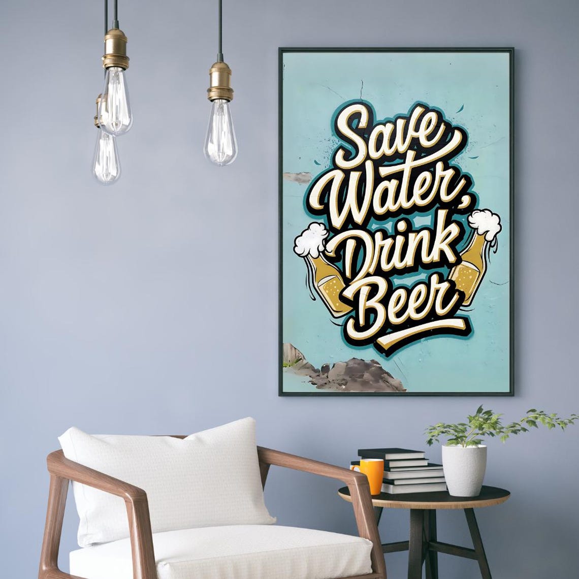 Beer Humor Poster, Beer Lovers Gift - Image 3