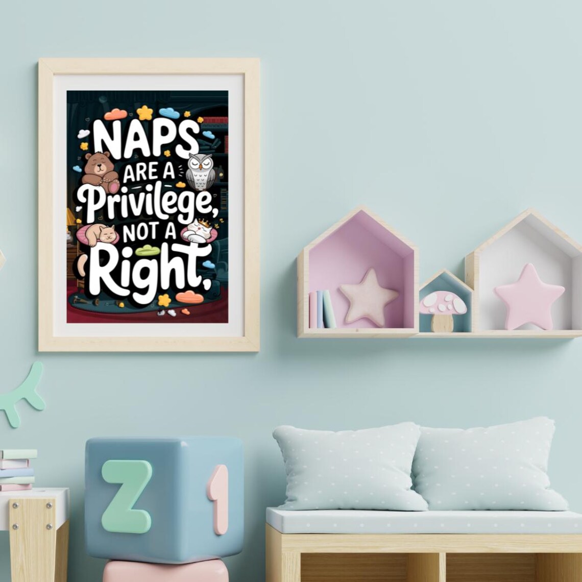 Funny Baby Nursery Decor, New Parent Gift - Image 2
