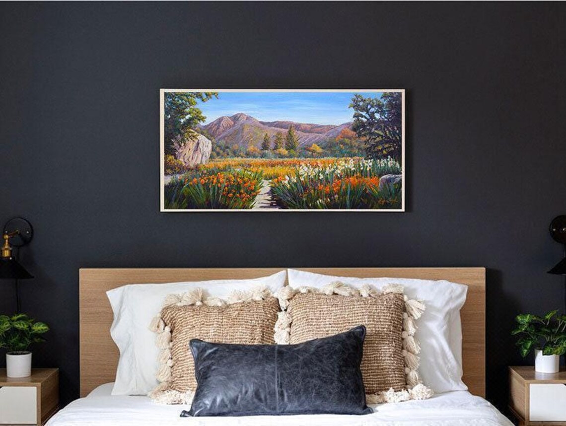 Santa Barbara Botanical Garden Art Print, Landscape - Image 3