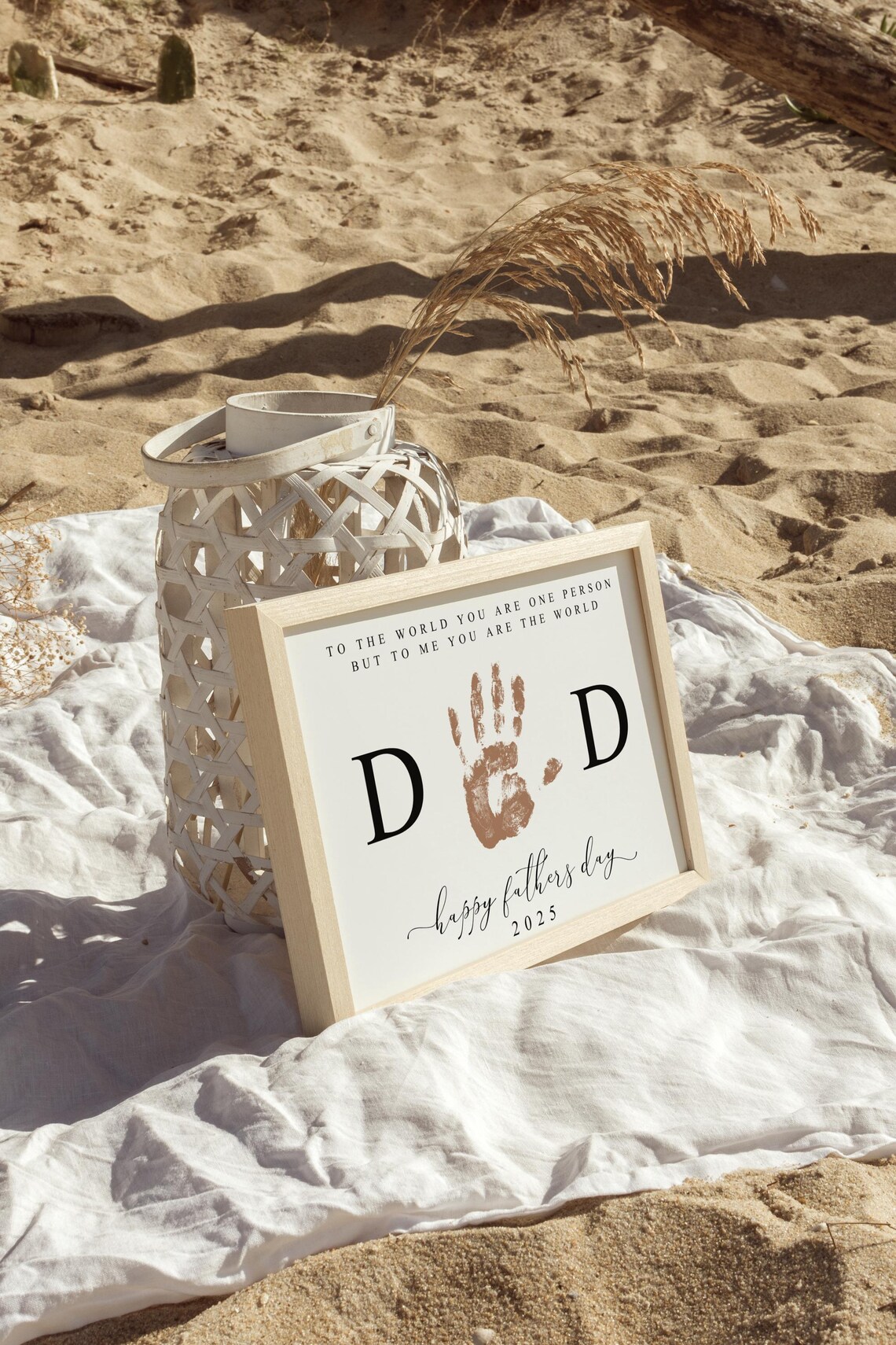 Father's Day Handprint - DIY Craft Art - Image 2