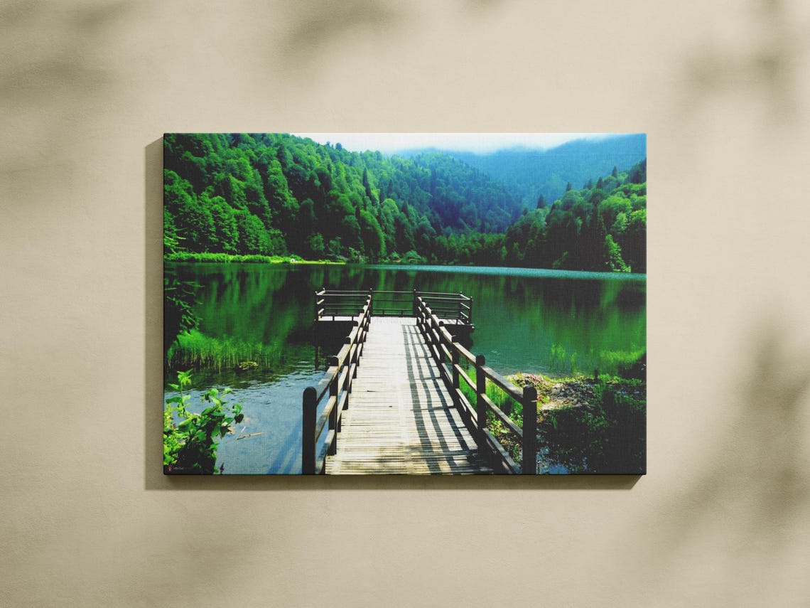 Nature Wall Art Mountain Landscape Artwork Nature Photography Print Scenic Wall Decor Beautiful Nature Scenery Office Wall Art - Image 3