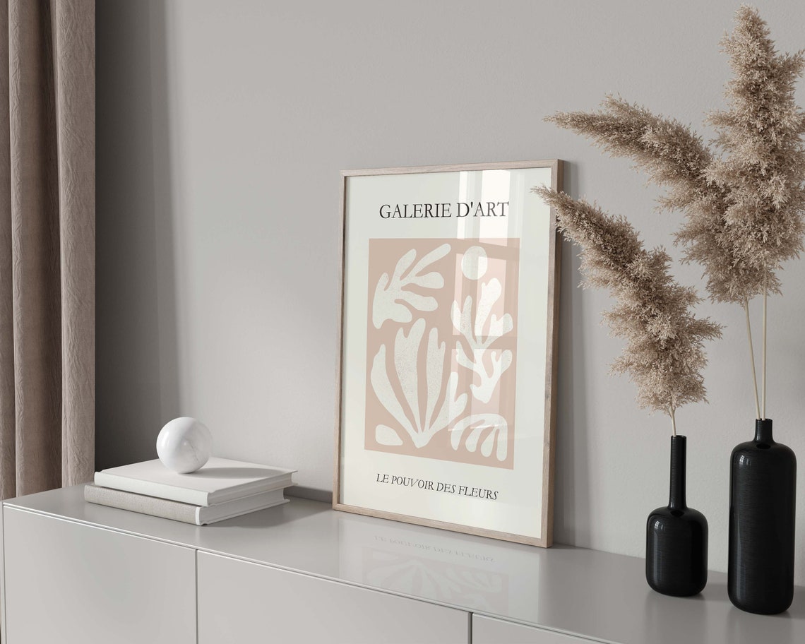 Wall Art Neutral Wall Art Boho Wall Art Print Matisse Print Henri Matisse Print Boho Wall Art Neutral Matisse - Image 4